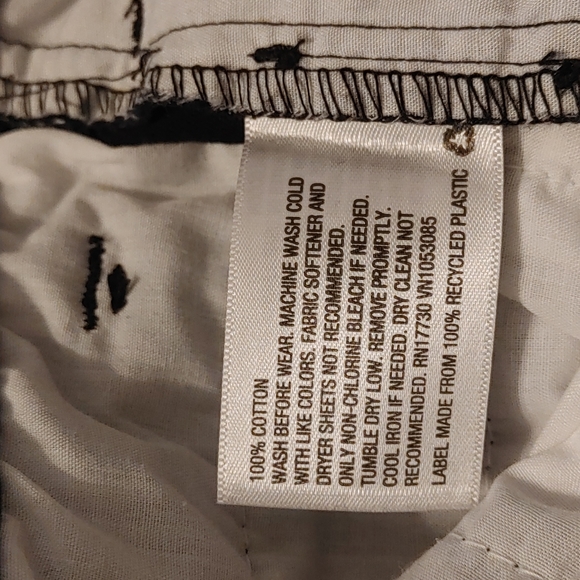 Black Pants, Adjustable Waist - Picture 6 of 6